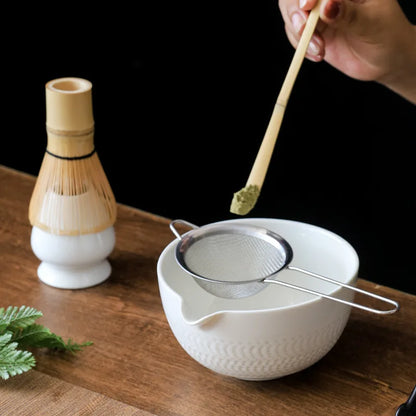 Matcha Skål i Keramik – 500 ml