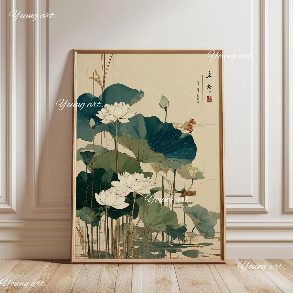 Japanese Koi Fish TOKYO Canvas Prints Poster Japandi Retro 90s OSAKA Abstract Exhibition Art Prints Bedroom Wall Art Home Decor