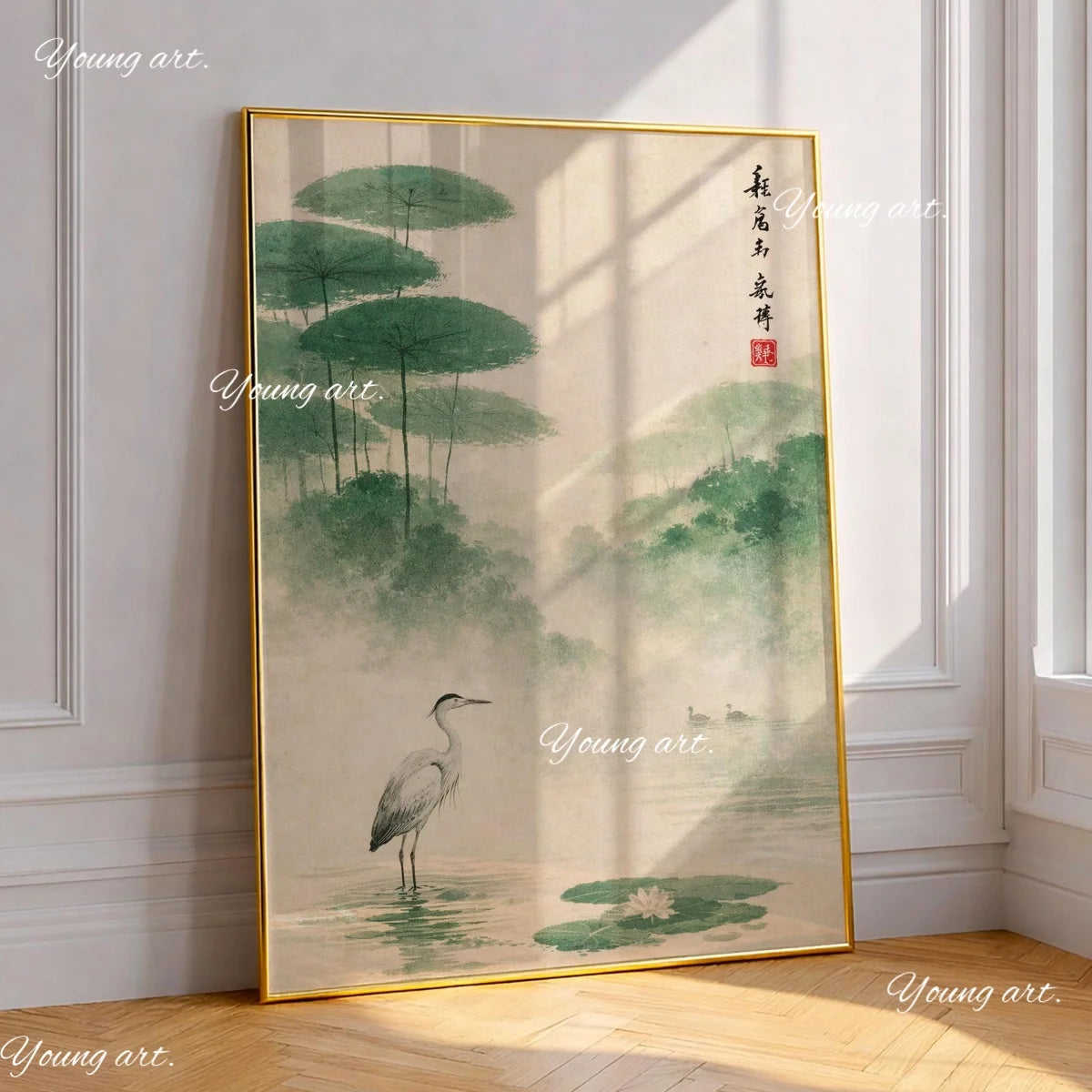 Japanese Koi Fish TOKYO Canvas Prints Poster Japandi Retro 90s OSAKA Abstract Exhibition Art Prints Bedroom Wall Art Home Decor