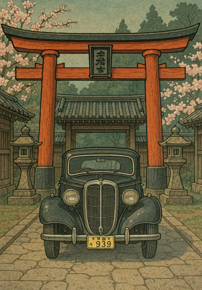 Japanese Ukiyoe Cherry Blossom Pumpkin Cat Yayoi Kusama Traditional Artwork Poster Canvas Paintings Wall Art Pictures Home Decor
