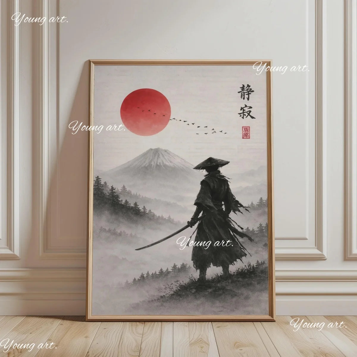 Japanese Koi Fish TOKYO Canvas Prints Poster Japandi Retro 90s OSAKA Abstract Exhibition Art Prints Bedroom Wall Art Home Decor