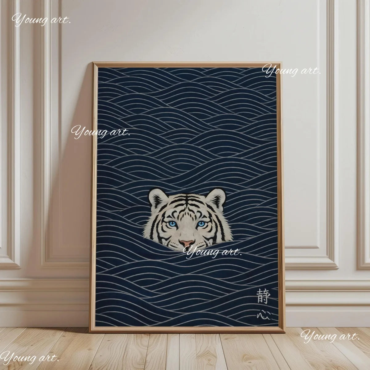 Japanese Koi Fish TOKYO Canvas Prints Poster Japandi Retro 90s OSAKA Abstract Exhibition Art Prints Bedroom Wall Art Home Decor