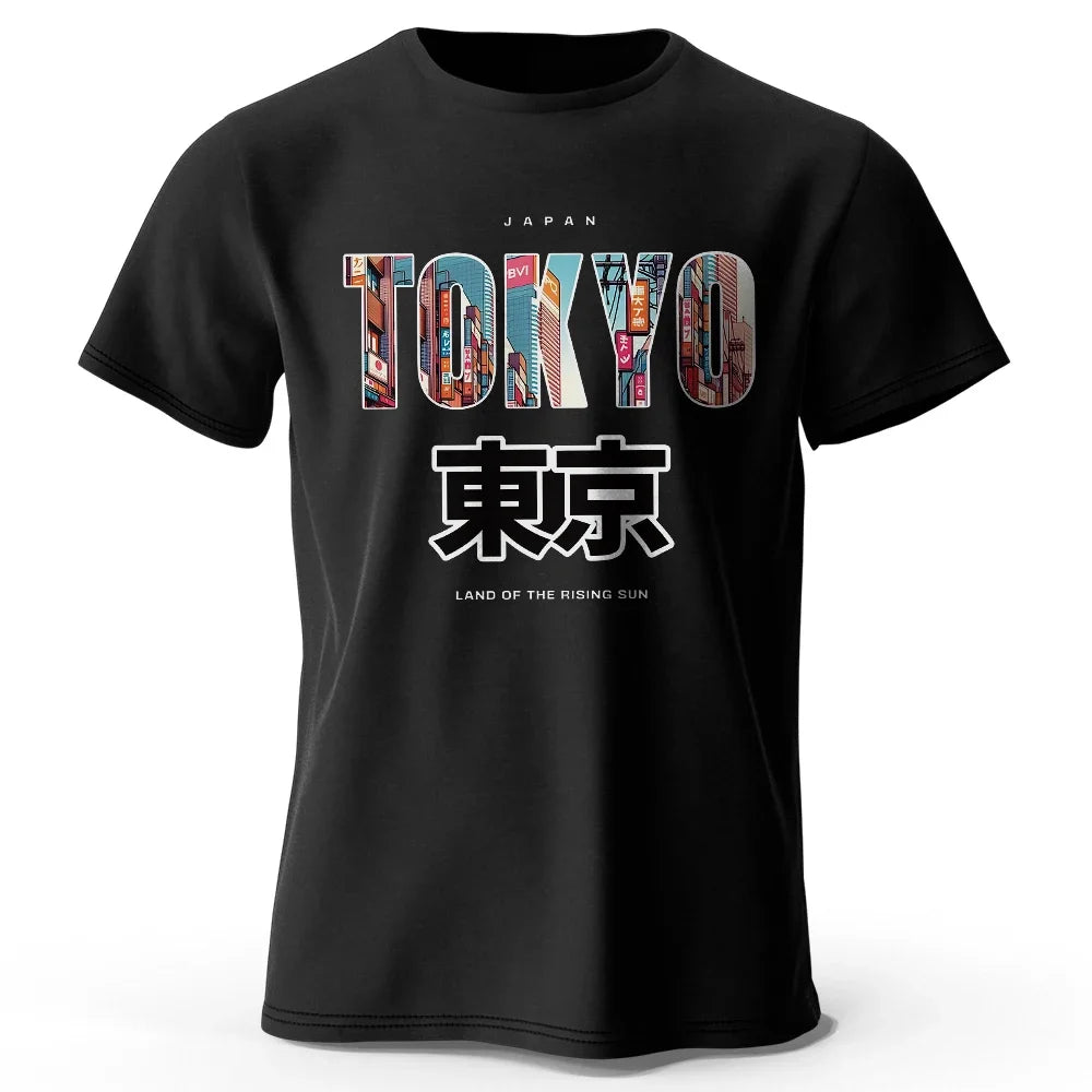 Japansk Inspireret Performance T-Shirt