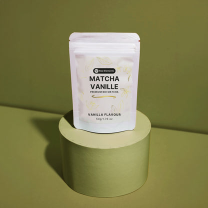 Vanille Matcha Pulver