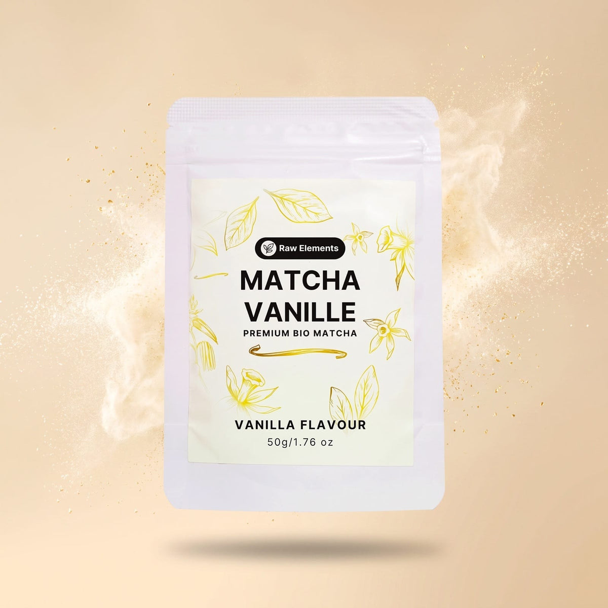 Vanille Matcha Pulver